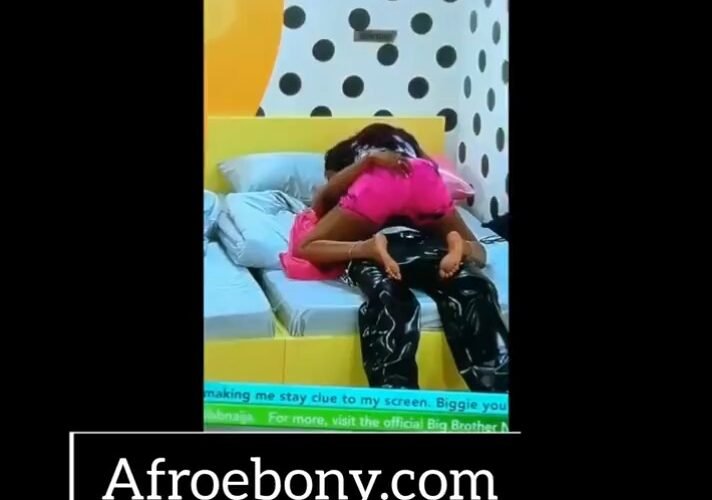 VIDEO: Kayikunmi sucking Isabella’s breast on BBNaija