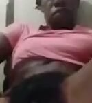 Mature hairy African Mama masturbation video leaked