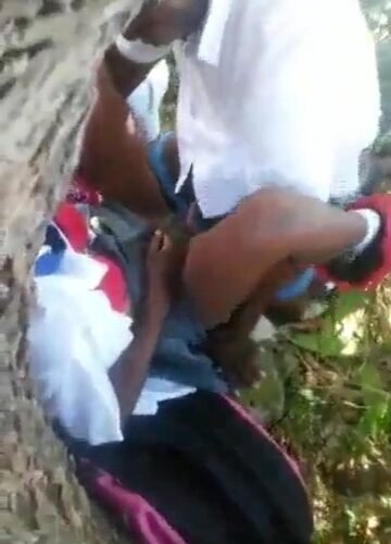 high school students enjoy public sex in school uniform after class